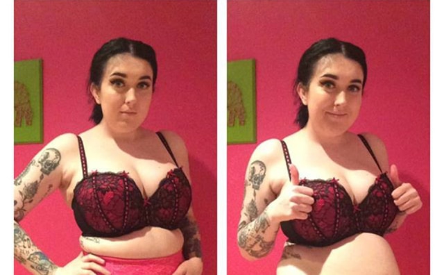 Reprodução/ Instagram @selfloveliv A britânica Olivia é a criadora do perfil @selfloveliv no Instagram