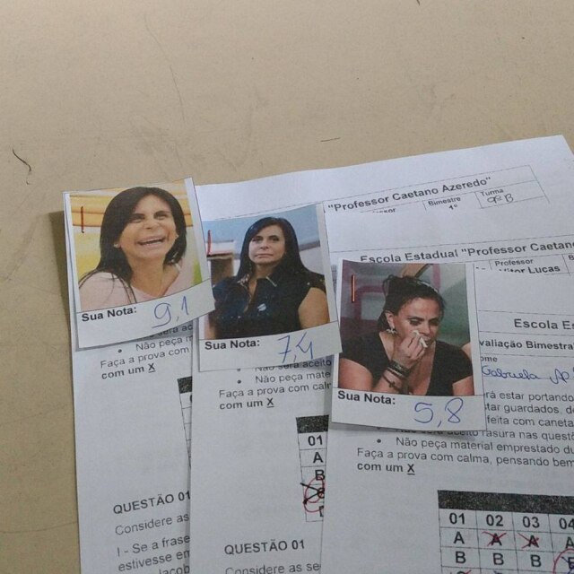 Acervo pessoal/ Vitor Lucas É a segunda vez que o professor faz a brincadeira