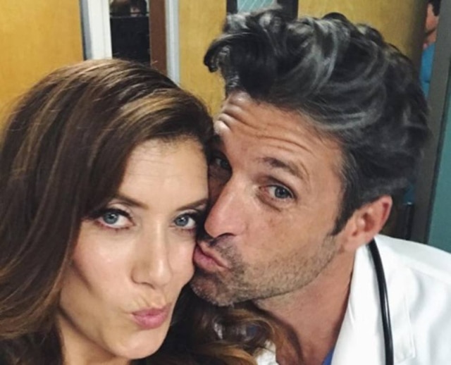 Instagram / @katewalsh Os atores Kate Walsh e Patrick Dempsey