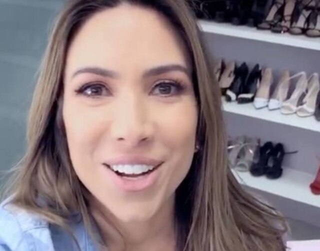 Instagram / @patriciaabravanel Patricia Abravanel deu à luz Jane, filha com Fábio Faria (PSD)