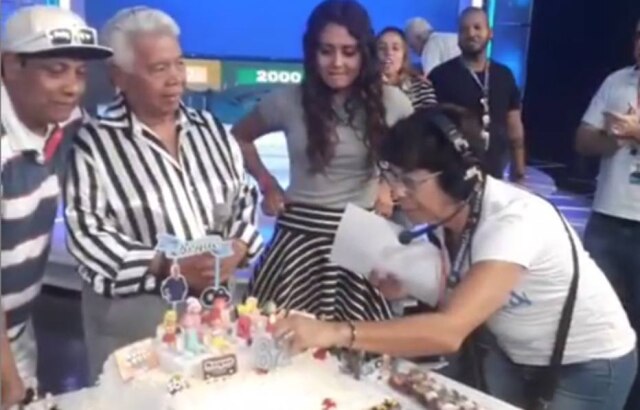 Instagram / @roquesbt Roque comemora seu aniversário no SBT.