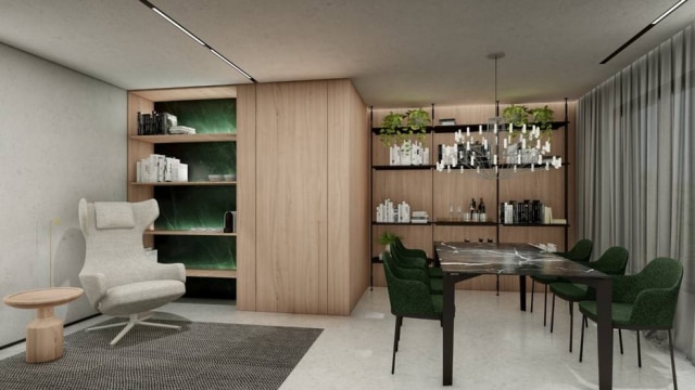 Consuelo Jorge Arquitetos Associados Revestindo as paredes, madeira confere leveza à decoração