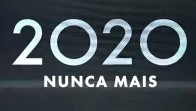 Reprodução de 'Death to 2020' (2020) / Netflix Cena do teaser de 'Death to 2020' ('2020 Nunca Mais')