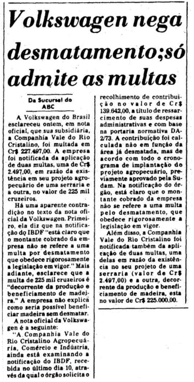 >> Estadão 15/8/1976