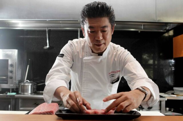 Felipe Rau|Estadão O chef Murakami que por muitos comandou o balcão do asiático Kinoshita
