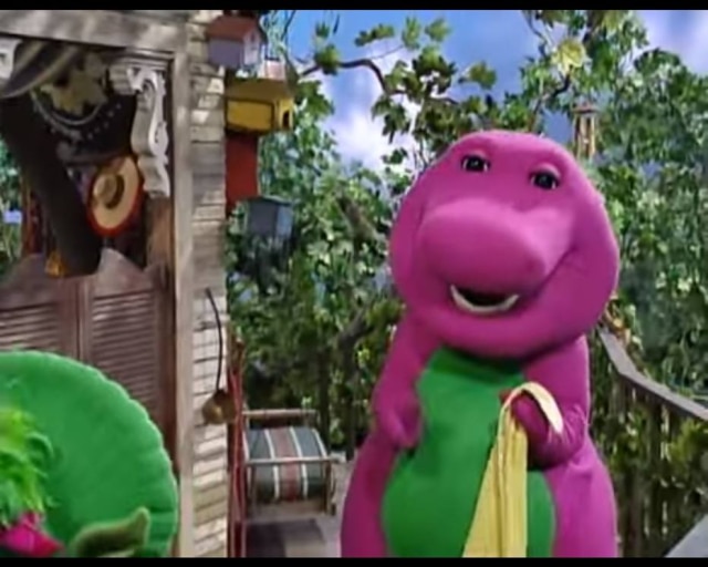 Reprodução de desenho Barney & Friends Ator que interpretava Barney nos anos 1990 trabalha como terapeuta tântrico em Los Angeles, nos EUA.