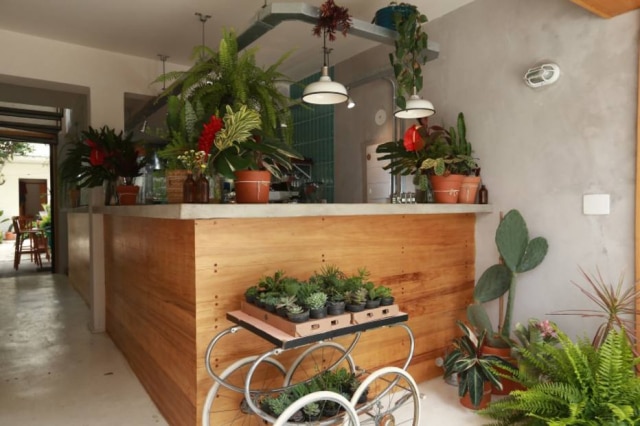 Hélvio Romero|Estadão Entrada do novo Botanikafé. Torradas, bowls e plantas