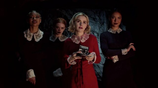 Netflix Cena da série 'O Mundo Sombrio de Sabrina'.