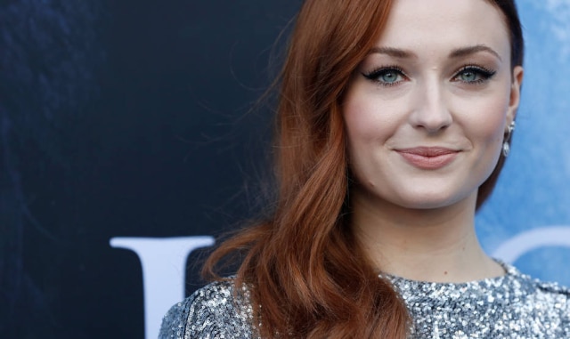 Mario Anzuoni/Reuters Sophie Turner na premiere da sétima temporada de 'Game of Thrones', em Los Angeles.