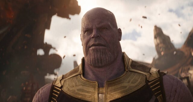 Marvel Studios/Divulgação Josh Brolin faz o personagem Thanos.