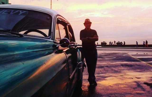 Arquivo pessoal Luiz Thadeu em Havana, Cuba.