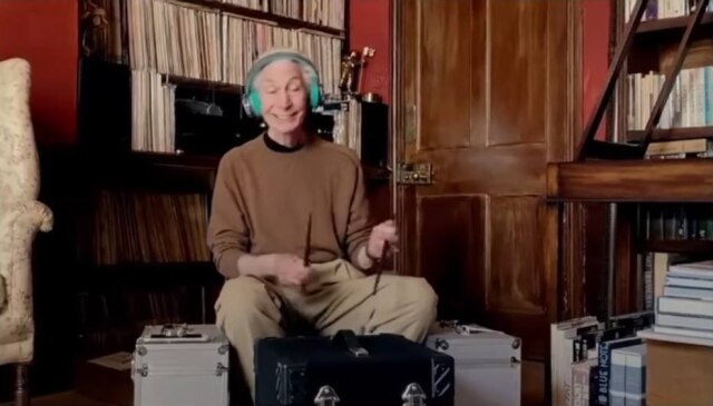 YouTube / @Globl Citizen Charlie Watts, baterista da banda Rolling Stones.
