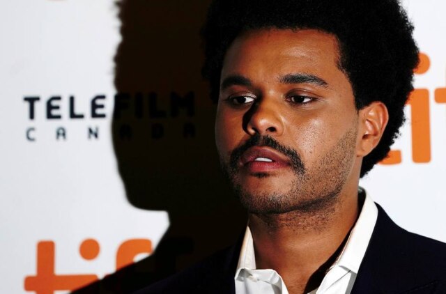 Mark Blinch/ Reuters The Weeknd chega ao Festival Internacional de Filme de Toronto, em setembro de 2019
