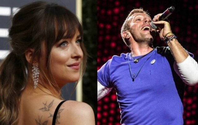 REUTERS/Mario Anzuoni | The Straits Times/Mark Cheong via Reuters Dakota Johnson e Chris Martin