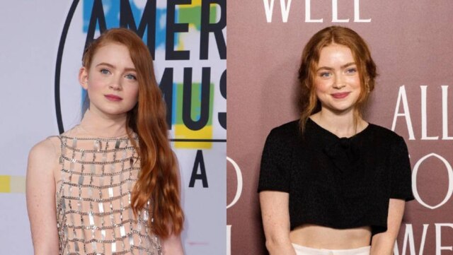 REUTERS/DANNY MOLOSHOK e REUTERS/JEENAH MOON Sadie Sink tinha 15 anos quando estreou no papel de Max em 'Stranger Things'.