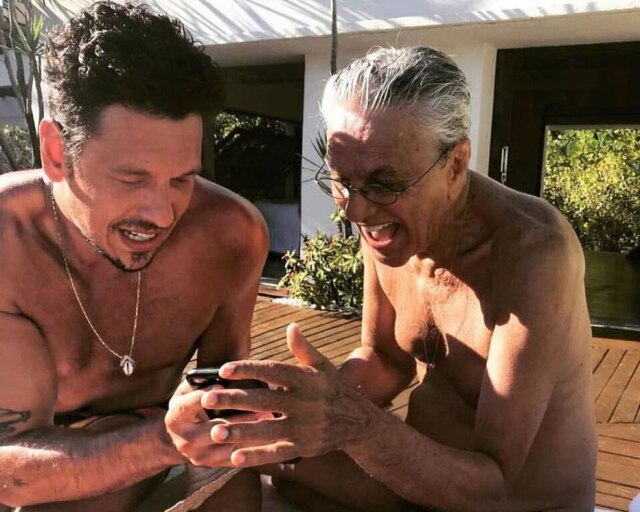 Instagram/@joaovicente27 João Vicente de Castro é afilhado de Caetano Veloso.