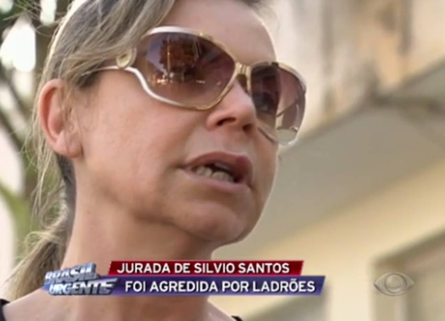 Reprodução A apresentadora sofreu agressões e não conseguiu deter a entrada do criminoso em sua chácara.