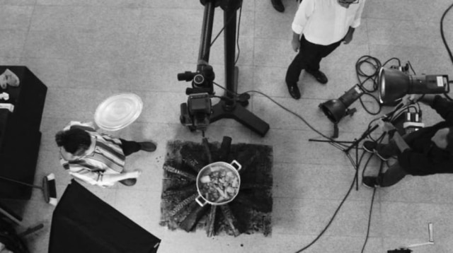 Divulgação Bastidores das fotos de Sergio Coimbra para exposição