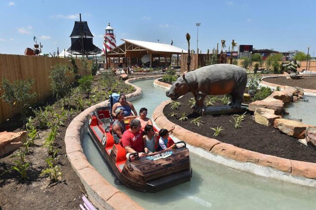 facebook.com/MorgansWonderland O parque aquático Morgan's Inspiration Island tem como objetivo receber bem todos os tipos de visitantes.