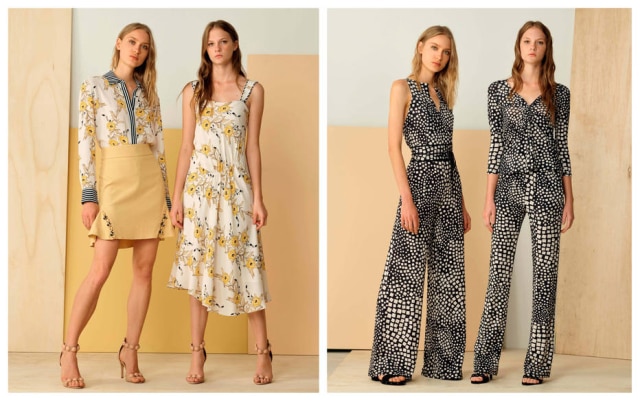 Gustavo Ipolito/Divulgação Looks do evrão 2019 da Iódice: flores, leveza e relevos que evocam xilogravuras