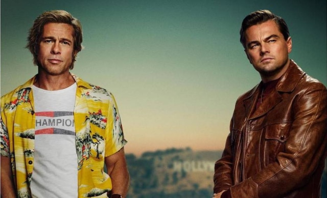 Instagram/@leonardodicaprio Leonardo DiCaprio e Brad Pitt no primeiro pôster de 'Once Upon a Time in Hollywood'.