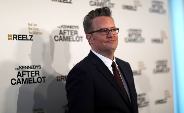 REUTERS/Mario Anzuoni O ator Matthew Perry, o eterno Chandler, de 'Friends'.