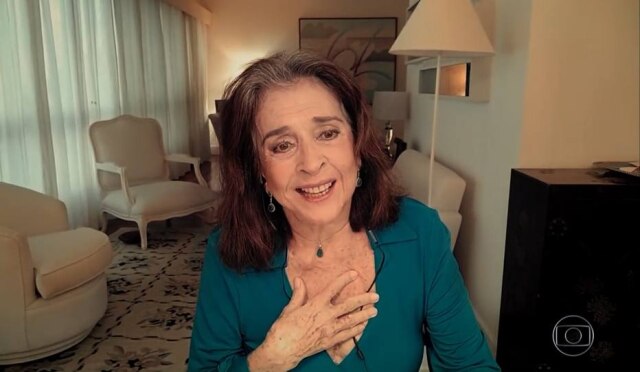 Reprodução / Rede Globo Betty Faria falou sobre o momento pelo qual o Brasil passa, citando a pandemia do novo coronavírus