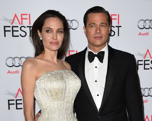 MARK RALSTON / AFP Angelina Jolie e Brad Pitt se separaram há cinco anos