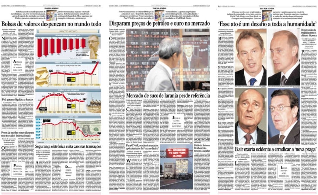 Acervo/Estadão > Estadão - 12/9/2001