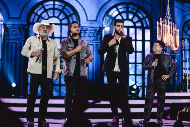 Britto Rionegro & Solimões se unem a Henrique & Juliano em modão 'Saudade Atemporal'.