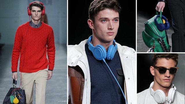 Reprodução/ Divulgação Nas passarelas masculina também virou acessório fashion