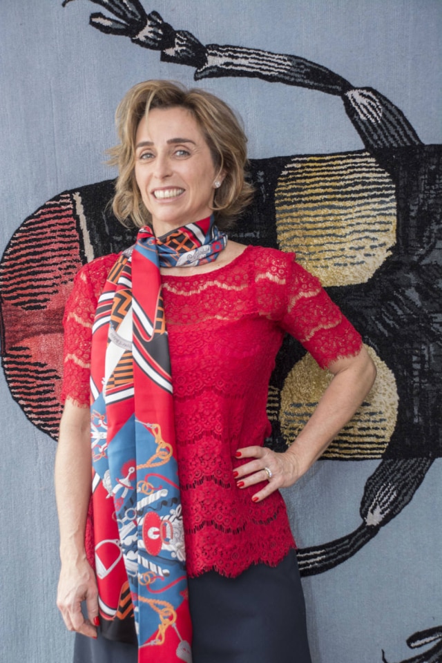 Zeca Wittner/Estadão Francesca Alzati, designer têxtil