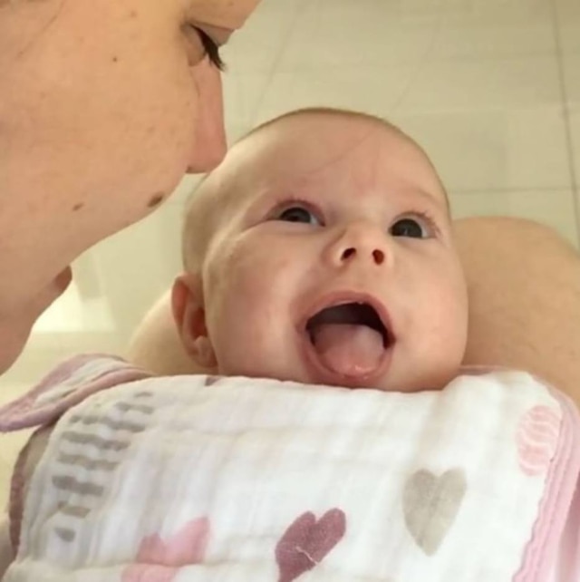 Melinda, filha da atriz Thaís Fersoza e Michel Teló