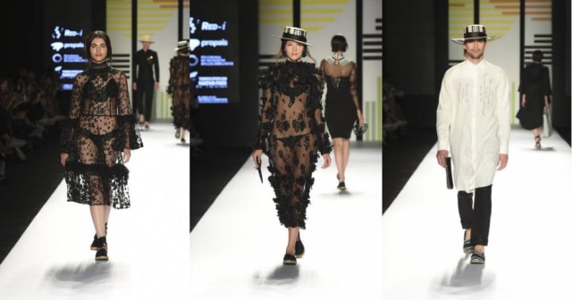 Inexmoda A coleção 'Volver a comenzar' (Voltar a começar) foi a que mais apresentou referências de trajes típicos nesta edição da semana de moda da Colômbia