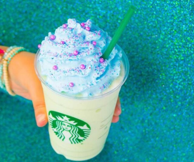 Instagram / @starbucksmex Frapuccino de sereia