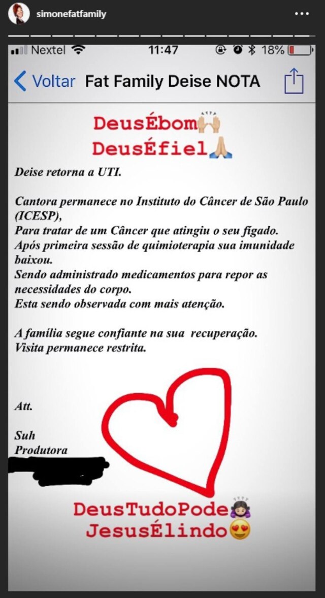 Instagram / @simonefatfamily Fat Family