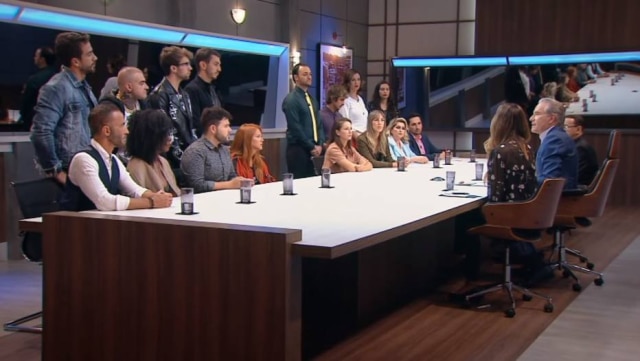 Reprodução de 'O Aprendiz' (2019) / Band Roberto Justus dá bronca e aplica punições em episódio de 'O Aprendiz' com influenciadores digitais.