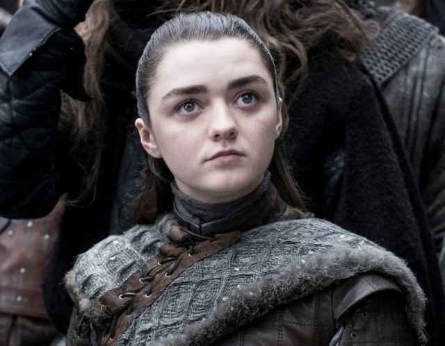 HBO/Divulgação Maisie Williams no papel de Arya Stark, em 'Game of Thrones'.