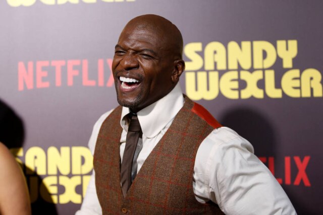 Danny Moloshok/ Reuters O ator Terry Crews usou o vídeo para divulgar a nova temporada de um programa apresentado por ele