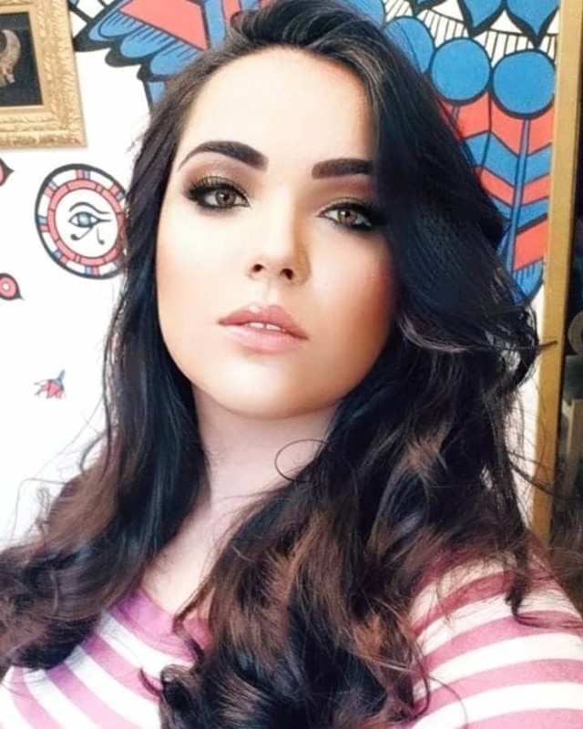 Arquivo pessoal A modelo plus size Nina Sousa, miss 'Top Of The World 2019'