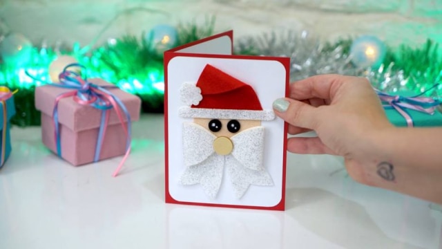 Dany Martines Cartão Laço de Papai Noel