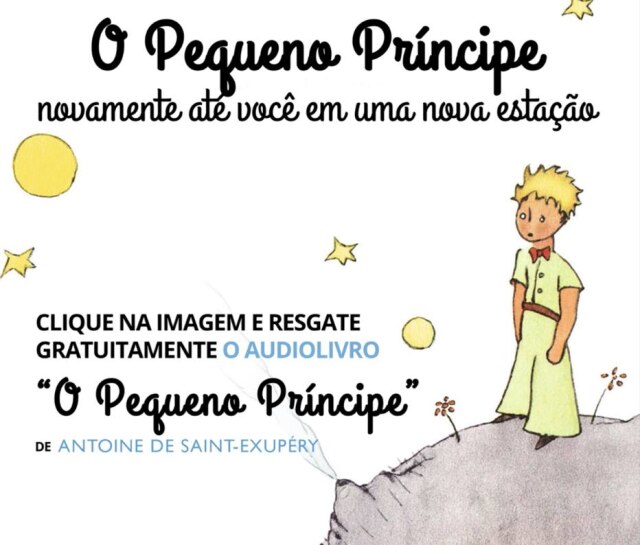 Metrô de SP O audiolivro de 'O Pequeno Príncipe' está disponível gratuitamente