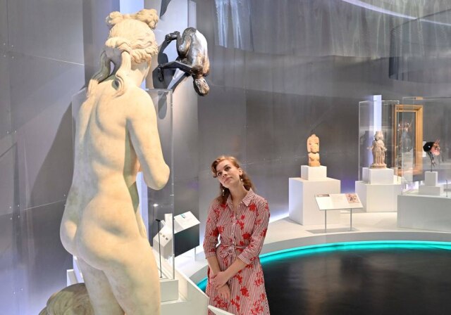 USTIN TALLIS / AFP A exposição 'O Poder Feminino: Do Divino ao Demoníaco' foi inaugurada nesta quinta-feira no Museu Britânico, em Londres.