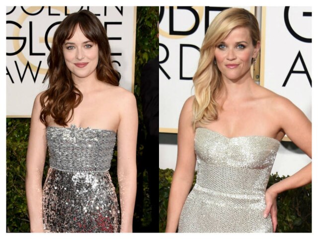 Reese Whitherspoon de Calvin Klein e Dakota Johnson de Chanel