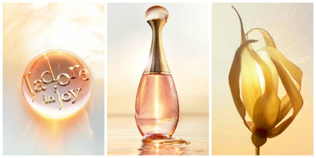 Dior 'J'adore in Joy' agrega flor de sal e ylan-ylang.