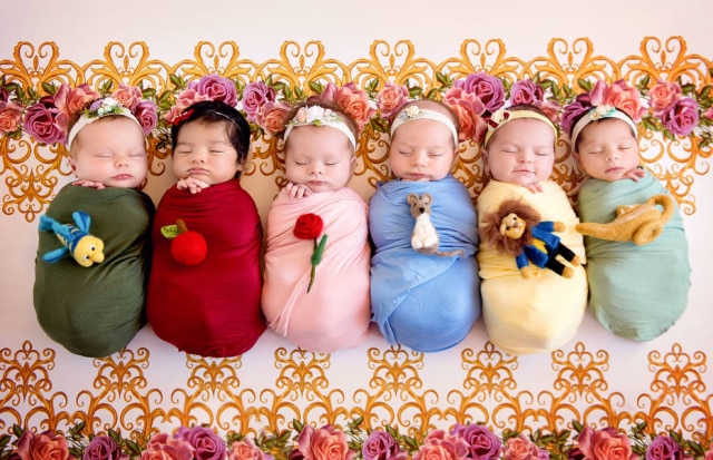 Imagem cedida por Karen Marie Karen Marie uniu sua paixão por bebês, pela fotografia e pelos contos da Disney para criar este ensaio.