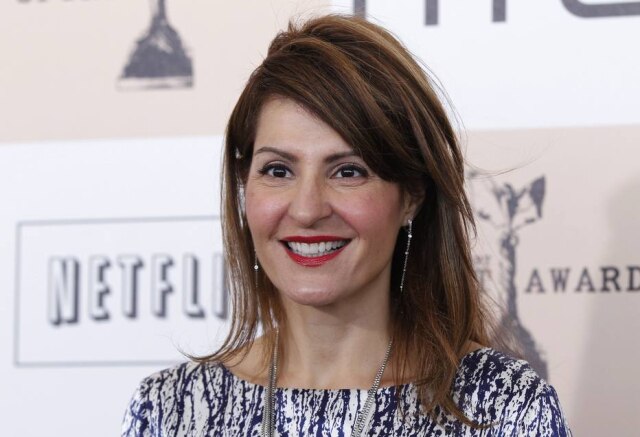 Danny Moloshok / Reuters A atriz Nia Vardalos irá produzir e estrelar uma série inspirada na fama repentina da 'Mamãe Chewbacca'.