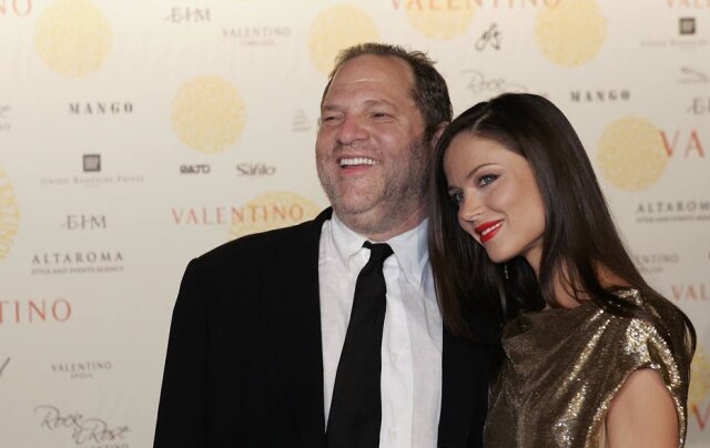 REUTERS/Alessandro Bianchi Harvey Weinstein é casado com Georgina Chapman, co-fundadora da Marchesa
