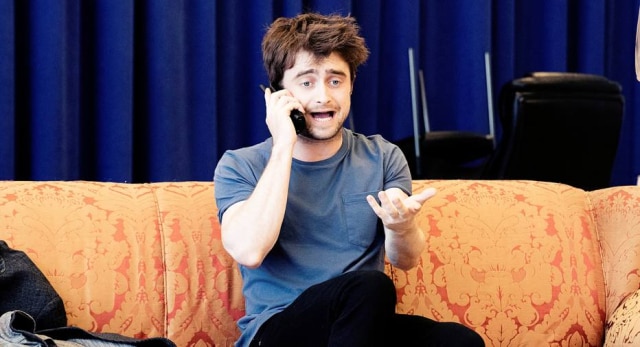 Jesse Dittmar/The New York Times 'Sinto que eu estarei sendo observado pela minha reação', disse Daniel Radcliffe.