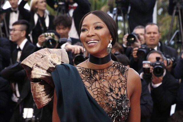 Stephane Mahe/Reuters Naomi Campbell, no tapete vermelho do último Festival de Cannes, em maio
